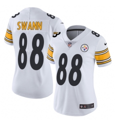 Women's Nike Pittsburgh Steelers #88 Lynn Swann White Vapor Untouchable Limited Player NFL Jersey