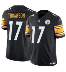 Men's Pittsburgh Steelers #17 Skylar Thompson Black 2025 F.U.S.E. Vapor Untouchable Limited Football Stitched Jersey