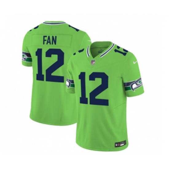 Men's Nike Seattle Seahawks #12 Fan 2023 F.U.S.E. Green Limited Football Stitched Jersey Men's Nike Seattle Seahawks #12 Fan 2023 F.U.S.E. Green Limited Football Stitched Jersey