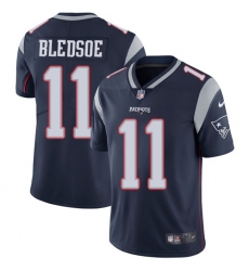 Youth Nike New England Patriots #11 Drew Bledsoe Navy Blue Team Color Vapor Untouchable Limited Player NFL Jersey