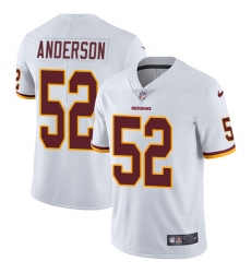 Youth Nike Washington Redskins #52 Ryan Anderson White Vapor Untouchable Limited Player NFL Jersey