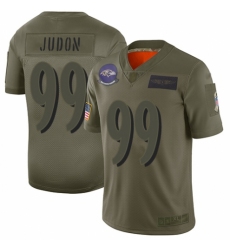 Youth Baltimore Ravens #99 Matt Judon Limited Camo 2019 Salute to Service Football Jersey