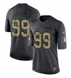 Youth Nike Baltimore Ravens #99 Matt Judon Limited Black 2016 Salute to Service NFL Jersey