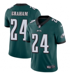 Youth Nike Philadelphia Eagles #24 Corey Graham Midnight Green Team Color Vapor Untouchable Limited Player NFL Jersey