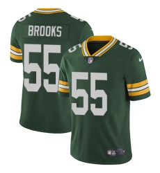 Youth Nike Green Bay Packers #55 Ahmad Brooks Green Team Color Vapor Untouchable Limited Player NFL Jersey