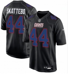 Men's New York Giants #44 Cam Skattebo Black Vapor Limited Stitched NFL Jersey