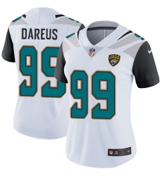 Women's Nike Jacksonville Jaguars #99 Marcell Dareus White Vapor Untouchable Elite Player NFL Jersey