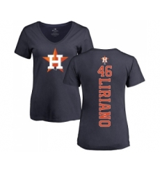 MLB Women's Nike Houston Astros #50 J.R. Richard Ash Backer T-Shirt