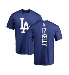 Baseball Los Angeles Dodgers #17 Joe Kelly Royal Blue Backer T-Shirt