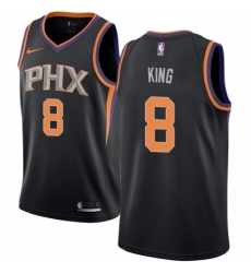 Youth Nike Phoenix Suns #8 George King Swingman Black NBA Jersey Statement Edition