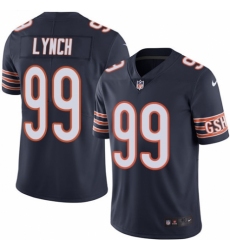 Youth Nike Chicago Bears #99 Aaron Lynch Navy Blue Team Color Vapor Untouchable Limited Player NFL Jersey