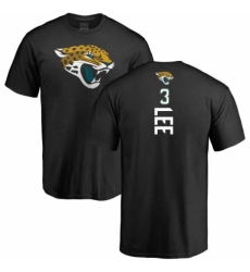 NFL Nike Jacksonville Jaguars #3 Tanner Lee Black Backer T-Shirt