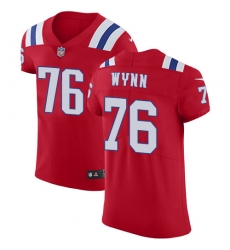 Men's Nike New England Patriots #76 Isaiah Wynn White Vapor Untouchable Elite Player NFL Jersey