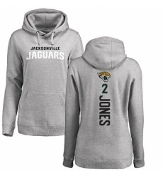 NFL Women's Nike Jacksonville Jaguars #2 Landry Jones Ash Backer Pullover Hoodie