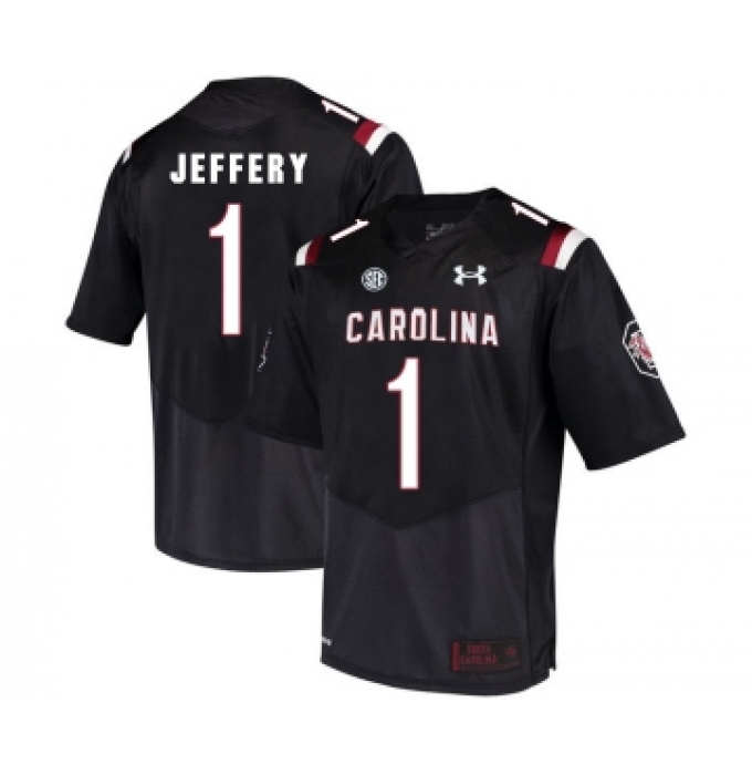 South Carolina Gamecocks 1 Alshon Jeffery Black College Football Jersey