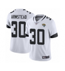 Men's Jacksonville Jaguars #30 Ryquell Armstead White Vapor Untouchable Limited Player Football Jersey