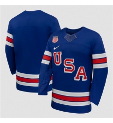 Men's USA Blank Royal 2026 Stitched Jersey