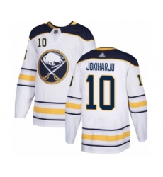 Youth Buffalo Sabres #10 Henri Jokiharju Authentic White Away Hockey Jersey