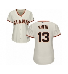 Women's San Francisco Giants #13 Will Smith Authentic Cream Home Cool Base Baseball Jersey
