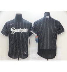 Men's Nike Chicago White Sox Southside Blank Black Authentic Stitched Jersey