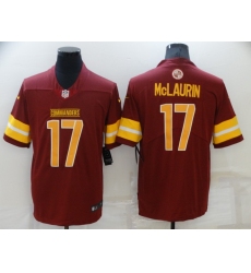 Men's Washington Commanders #17 Terry McLaurin 2022 Burgundy Game Stitched Jersey