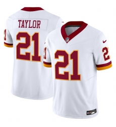 Men's Washington Commanders #21 Sean Taylor White 2025 F.U.S.E. Throwback Vapor Limited Football Stitched Jersey