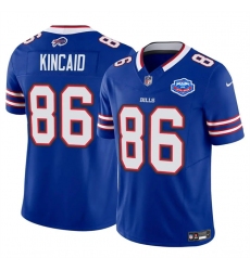 Men's Buffalo Bills #86 Dalton Kincaid Blue 2025 F.U.S.E. With Farewell Vapor Untouchable Limited Football Stitched Jersey