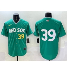Men's Boston Red Sox #39 Marcelo Mayer Green 2025 City Connect Limited Stitched Baseball Jersey