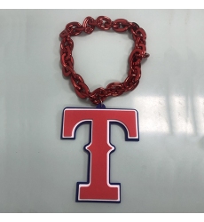Texas Rangers Fan Chain, MLB fans, Team Logo Big necklace,  large  pendant, Medal gift clothing tag Accessories