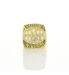 1994 diamond-encrusted 49ers football championship ring. - Number 11