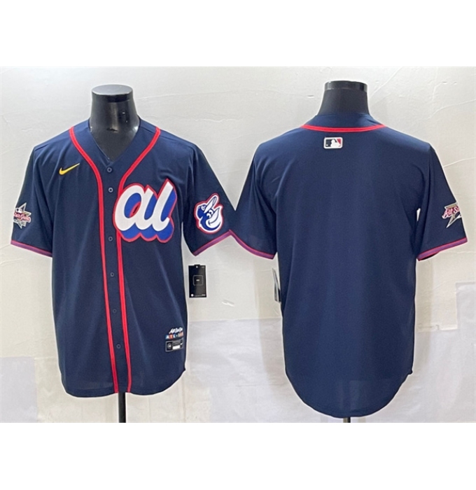 Men's American League Baltimore Orioles Blank Navy 2025 All-Star Edition Limited Stitched Baseball Jersey