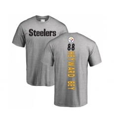 Football Pittsburgh Steelers #88 Darrius Heyward-Bey Ash Backer T-Shirt