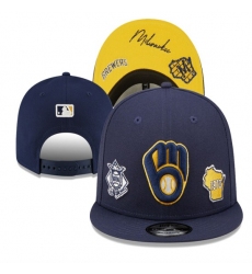 MLB Milwaukee Brewers Stitched Snapback Hats 2025.3-03