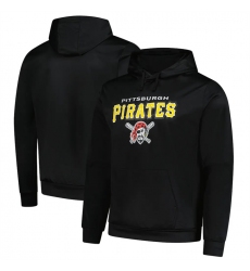 Men's Pittsburgh Pirates Black Dunbrooke Champion Pullover Hoodie