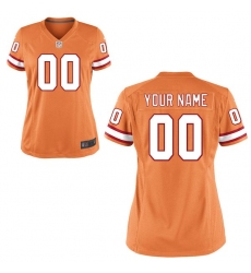 Women's Tampa Bay Buccaneers Nike Orange Glaze Custom Game Jersey