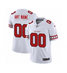 Men's Atlanta Falcons Customized White Team Logo Cool Edition Jersey