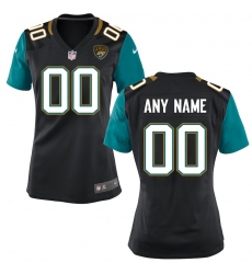 Women's Jacksonville Jaguars Nike Black Custom Jersey