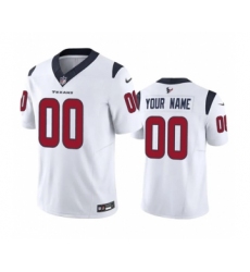 Men's Houston Texans ACTIVE PLAYER Custom White 2023 F.U.S.E Vapor Untouchable Limited Stitched Jersey