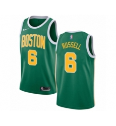 Women's Nike Boston Celtics #6 Bill Russell Green Swingman Jersey - Earned Edition