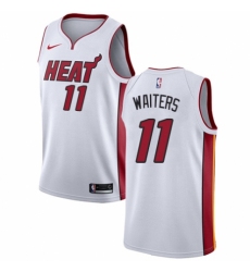 Youth Nike Miami Heat #11 Dion Waiters Authentic NBA Jersey - Association Edition