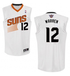 Men's Adidas Phoenix Suns #12 T.J. Warren Swingman White Home NBA Jersey