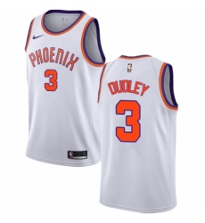 Men's Nike Phoenix Suns #3 Jared Dudley Swingman NBA Jersey - Association Edition