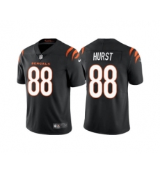 Men's Cincinnati Bengals #88 Hayden Hurst Black Vapor Untouchable Limited Stitched Jersey