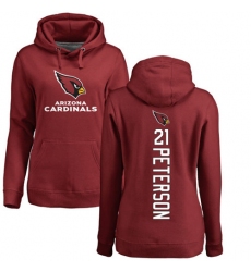 NFL Women's Nike Arizona Cardinals #21 Patrick Peterson Maroon Backer Pullover Hoodie