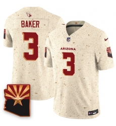 Men's Arizona Cardinals #3 Budda Baker 2025 F.U.S.E. “Rivalries” Vapor Untouchable Limited Football Stitched Jersey