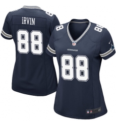 Women's Nike Dallas Cowboys #88 Michael Irvin Game Navy Blue Team Color NFL Jersey