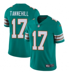 Youth Nike Miami Dolphins #17 Ryan Tannehill Elite Aqua Green Alternate NFL Jersey