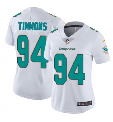 Women's Nike Miami Dolphins #94 Lawrence Timmons Elite White NFL Jersey