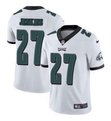 Youth Nike Philadelphia Eagles #27 Malcolm Jenkins White Vapor Untouchable Limited Player NFL Jersey