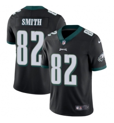 Men's Nike Philadelphia Eagles #82 Torrey Smith Black Alternate Vapor Untouchable Limited Player NFL Jersey